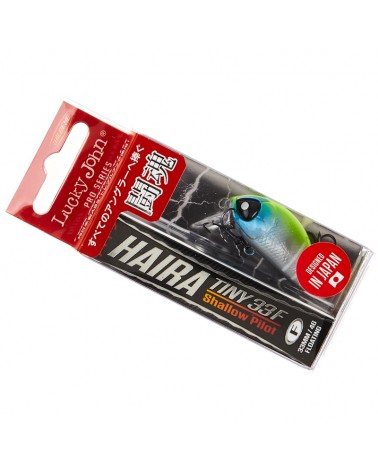 Wobler Lucky John Haira Tiny Shallow Pilot 33F 3.3cm 4g 147 0.2m Floating