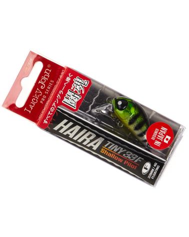 Wobler Lucky John Haira Tiny Shallow Pilot 33F 3.3cm 4g 148 0.2m Floating