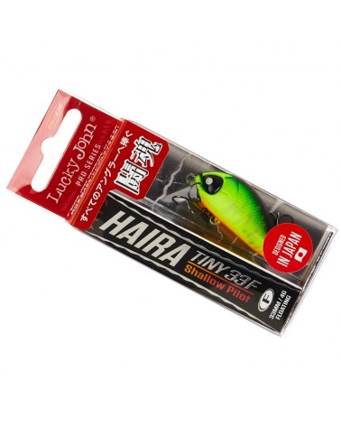 Wobler Lucky John Haira Tiny Shallow Pilot 33F 3.3cm 4g 301 0.2m Floating