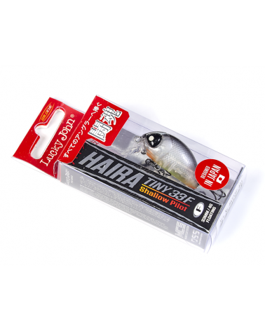 Wobler Lucky John Haira Tiny Shallow Pilot 33F 3.3cm 4g 403 0.2m Floating