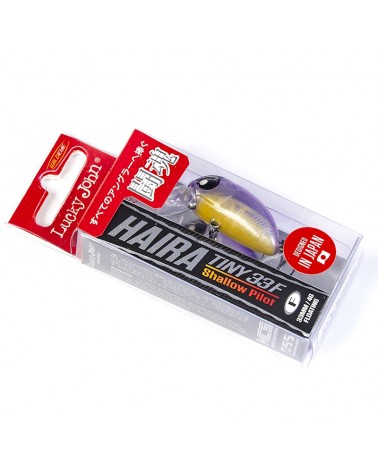 Wobler Lucky John Haira Tiny Shallow Pilot 33F 3.3cm 4g 405 0.2m Floating