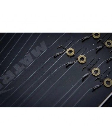 Przypony Matrix MXC-3 16 0.145mm 15cm Bait Band Rigs Barbless 8szt.