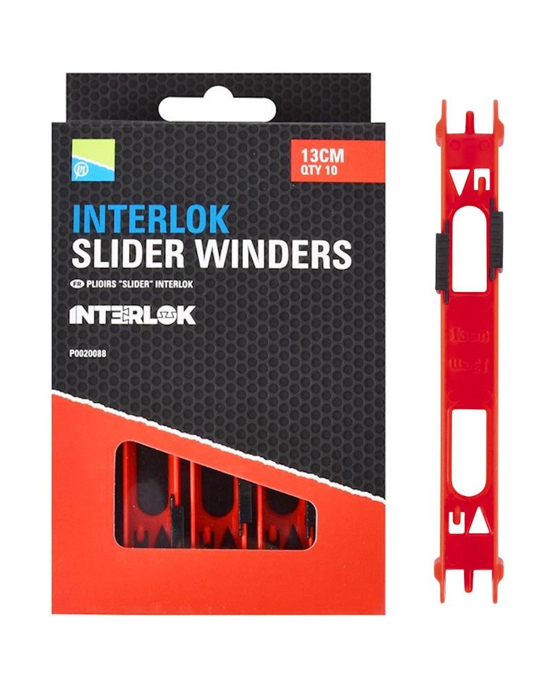 Drabinka Preston Interlok Slider Winders 13cm Czerwona 1szt.