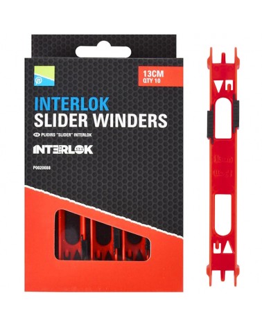 Drabinka Preston Interlok Slider Winders 13cm Czerwona 1szt.