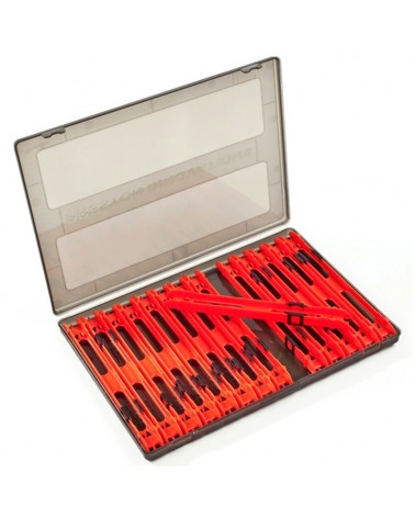 Drabinka Na Zestaw W Pudełku Preston Double Slider Winders In Box 18cm Red 14szt.