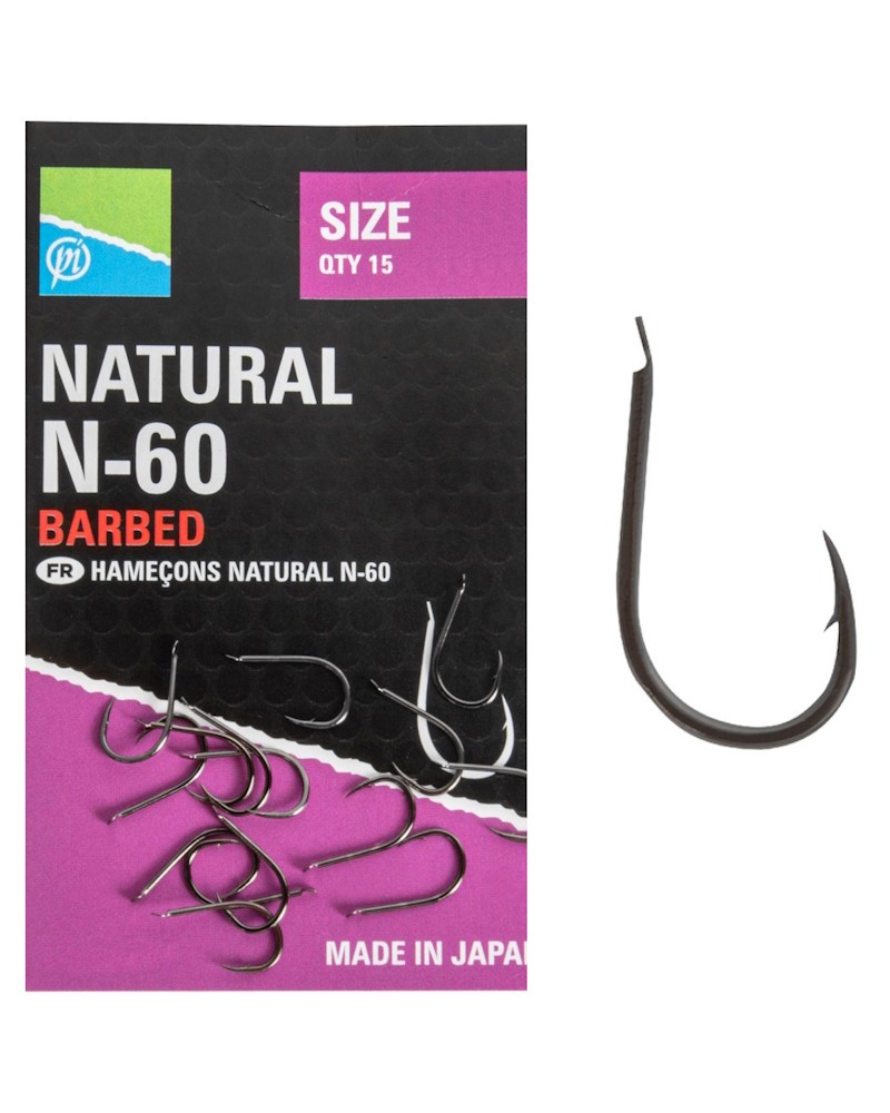 Haczyki Preston Natural Series N-60