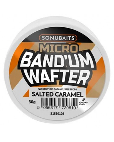 Dumbells Sonubaits Micro Band'Um Wafters Salted Caramel 6x4.5mm 30g