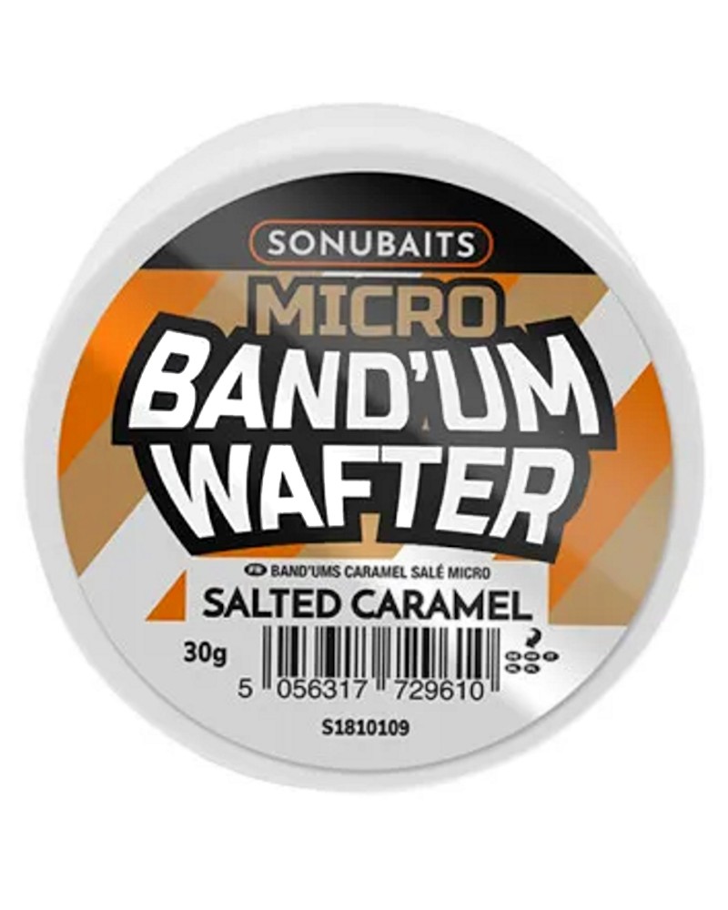 Dumbells Sonubaits Micro Band'Um Wafters Salted Caramel 6x4.5mm 30g