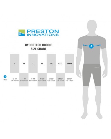 Bluza Wędkarska Z Kapturem Preston Hydrotech Pullover Hoodie