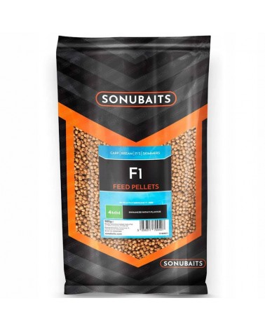 Pellet Zanętowy Sonubaits Feed Pellets F1 4mm 900g