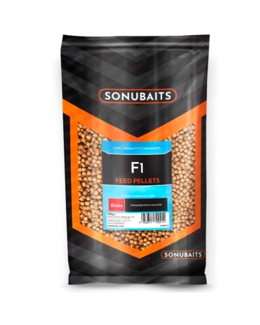 Pellet Zanętowy Sonubaits Feed Pellets F1 6mm 900g