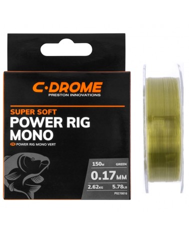 Żyłka Preston C-Drome Power Rig Mono 0.17mm 2.62kg 5.78lb 150m
