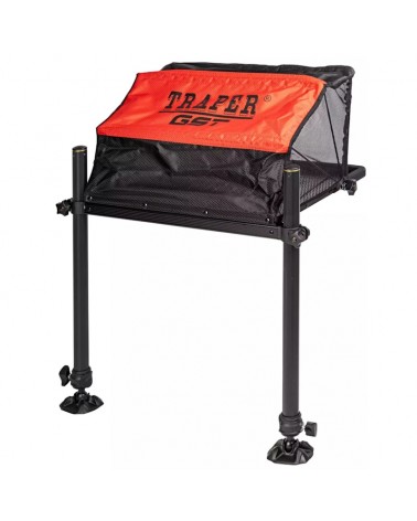 Platforma Z Osłoną Traper GST RED 51x43cm 25-36mm + 2 Nogi 36mm 65-110cm