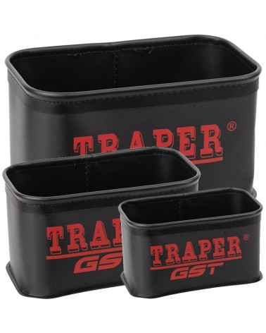 Traper Zestaw Pojemników Na Przynęty GST PCV Black 3w1