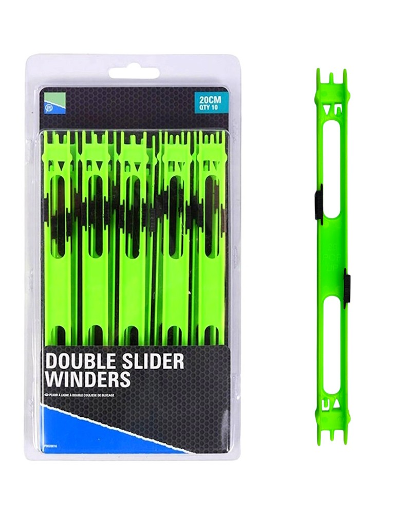 Drabinka Na Zestaw Preston Double Slider Winders 20cm Zielona