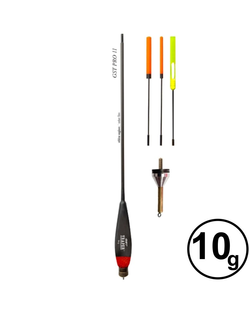 Spławik Odległościowy Waggler Slider Traper GST Pro 11 10g