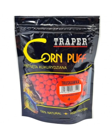 Przynęta Pływająca Kukurydziana Traper Corn Puff 4mm 20gr Truskawka