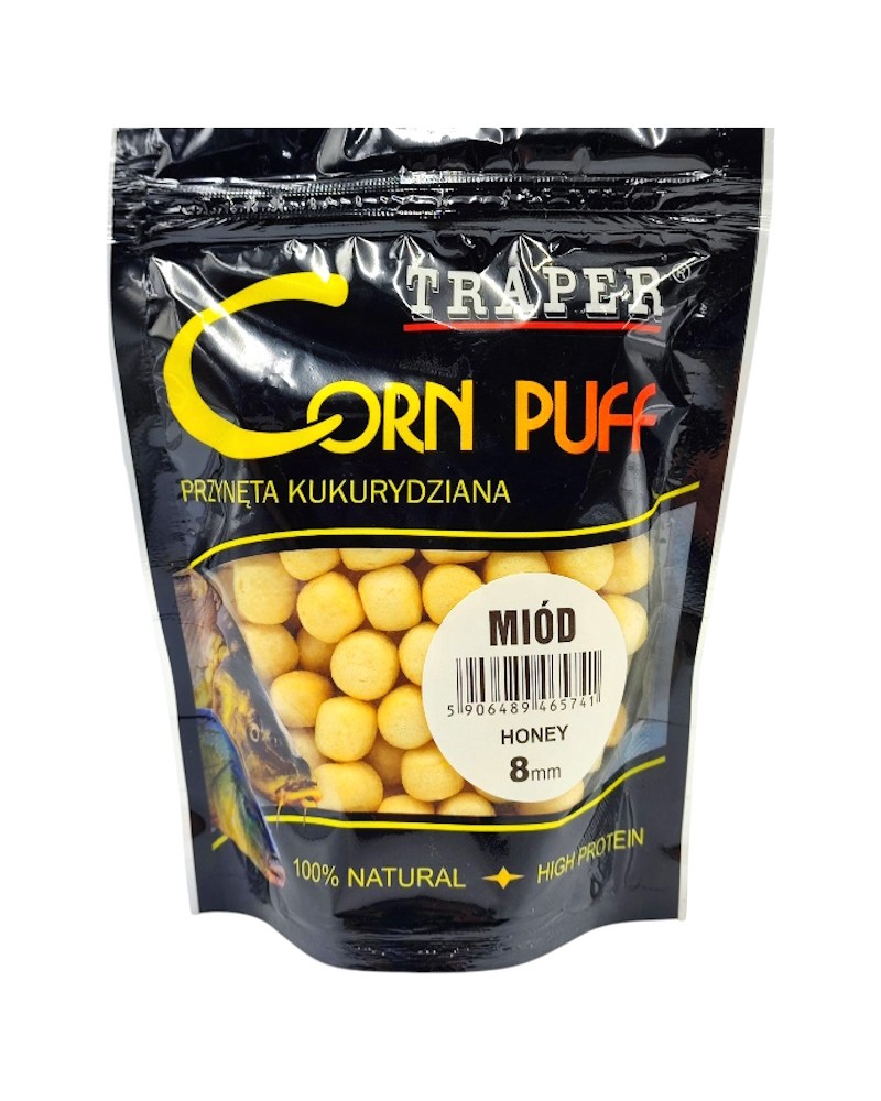 Przynęta Pływająca Kukurydziana Traper Corn Puff 8mm 20gr Miód