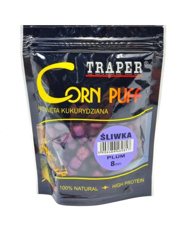 Przynęta Pływająca Kukurydziana Traper Corn Puff 8mm 20gr Śliwka