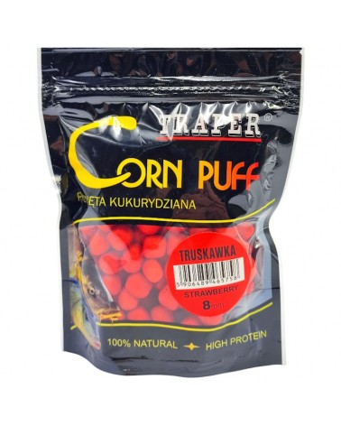 Przynęta Pływająca Kukurydziana Traper Corn Puff 8mm 20gr Truskawka