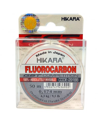 Fluorocarbon Traper Hikara GST Competition 0.174mm 4.30kg 9.5lbs 50m