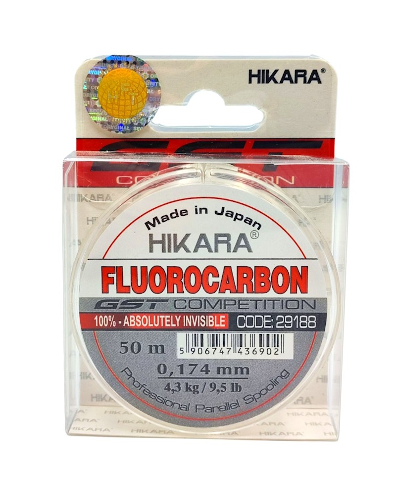 Fluorocarbon Traper Hikara GST Competition 0.174mm 4.30kg 9.5lbs 50m