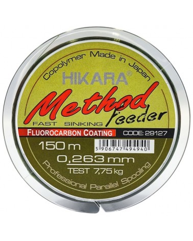 Żyłka Traper Hikara Method Feeder Green 0.263mm 7.75kg 17.05lbs 150m