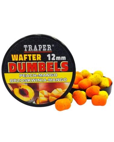 Dumbels Traper Wafter Brzoskwinia/Mango Peach/Mango 12mm 40g