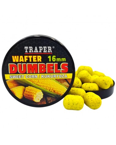 Dumbels Traper Wafter Słodka Kukurydza Sweetcorn 16mm 40g