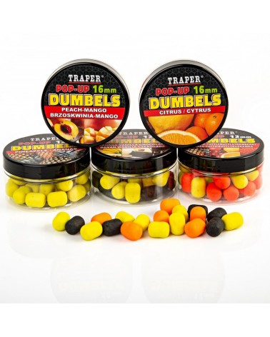 Dumbels Traper Pop-Up 16mm 40g