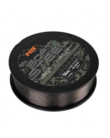Żyłka Karpiowa Fox Soft Steel Fleck Camo Mono 14lb 6.4kg 1000m