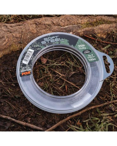 Żyłka Strzałówka Fox Soft Steel Fleck Camo Mono 0.70mm 60lb 27.3kg 100m