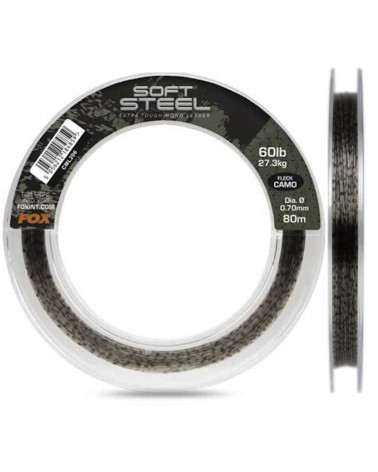Żyłka Strzałówka Fox Soft Steel Fleck Camo Mono 0.70mm 60lb 27.3kg 100m
