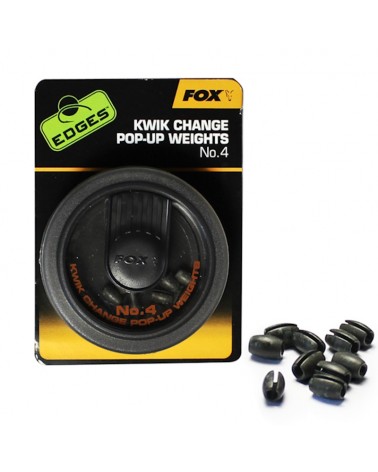 Ciężarki Do Przyponów Fox Edges Kwik Change Pop-Up Weights No 4 0.2g