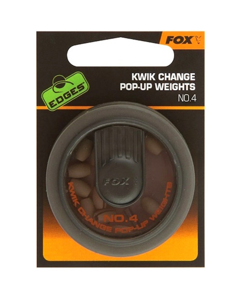 Ciężarki Do Przyponów Fox Edges Kwik Change Pop-Up Weights No 4 0.2g