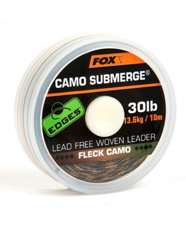 Materiał Na Zestawy Bezołowiowy Fox Edges Submerge Camo Leader 30lb 13.6kg 10m