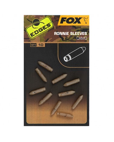 Nasadki Do Krętlika Fox Edges Camo Ronnie Rig Sleeves 10szt.