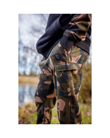 Spodnie Wędkarskie Dresowe Fox LW Camo Joggers