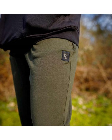 Spodnie Wędkarskie Dresowe Fox LW Khaki Joggers
