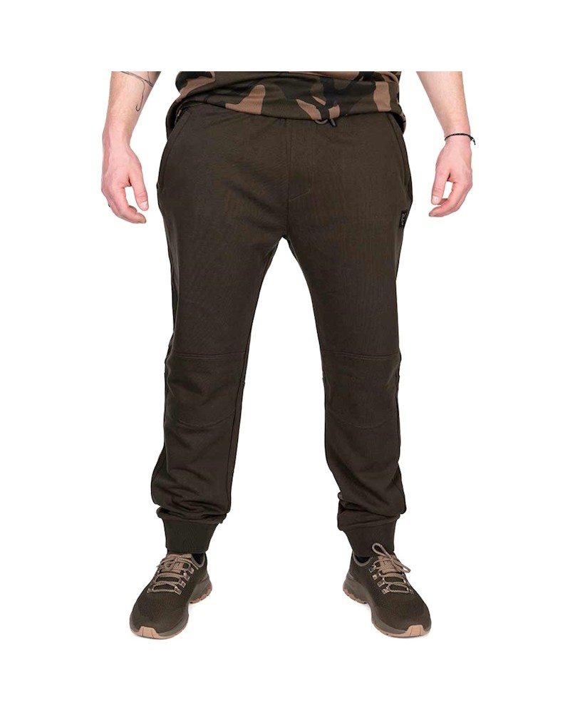 Spodnie Wędkarskie Dresowe Fox LW Khaki Joggers