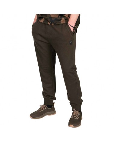 Spodnie Wędkarskie Dresowe Fox LW Khaki Joggers