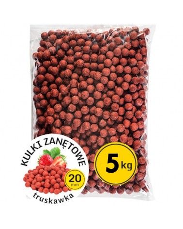 Kulki Proteinowe Zanętowe Carp Target Truskawka Strawberry 20mm