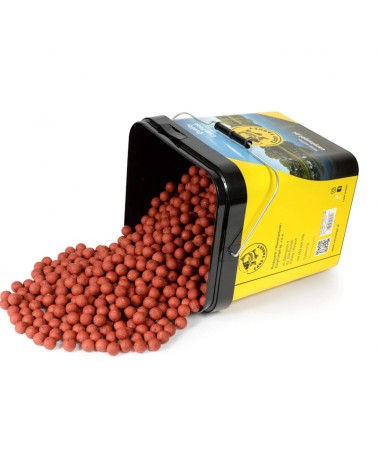 Kulki Proteinowe Zanętowe Carp Target Truskawka Strawberry 20mm 10kg Wiadro 17L