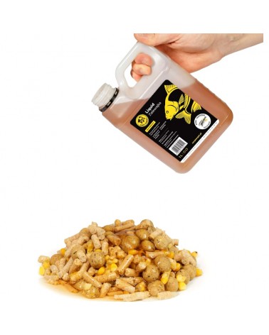 Liquid Gęsty Booster Carp Target Ryba Wątroba Fish Liver 1L PVA Friendly