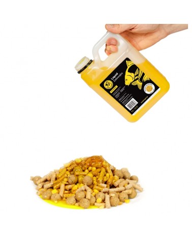 Liquid Gęsty Booster Carp Target Słodka Kukurydza Sweetcorn 1L PVA Friendly