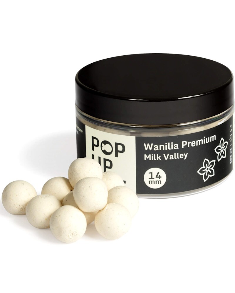 Kulki Haczykowe Carp Target Pop Up Wanilia Vanilla 14mm 125ml