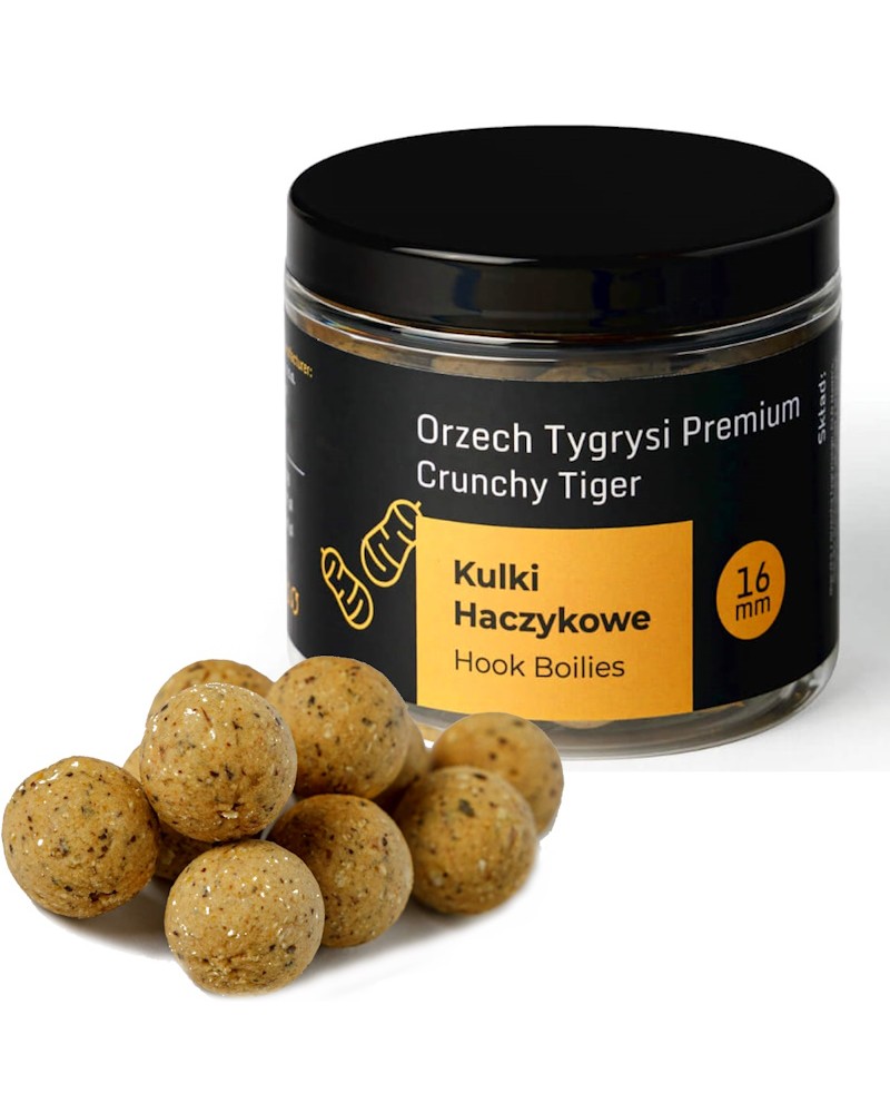 Kulki Haczykowe Carp Target Orzech Tygrysi Tiger Nuts Premium 16mm 200ml