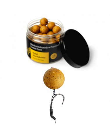 Kulki Haczykowe Carp Target Słodka Kukurydza Sweetcorn Premium 16mm 200ml