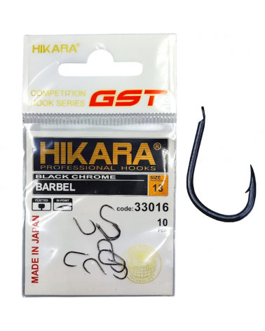 Haczyki Traper GST Hikara Barbel Black Chrome 1810 Nr 13 10szt.