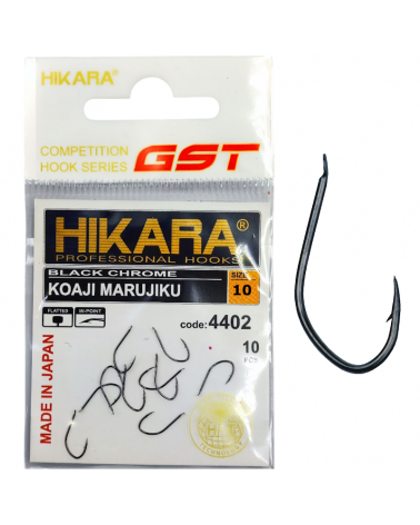 Haczyki Traper GST Hikara Koaji Marujiku Black CH0810 Nr 10 10szt.